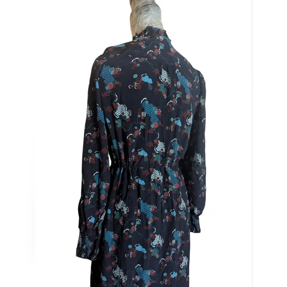 Cefinn Midi Length Silk Dress - Picture 5 of 15